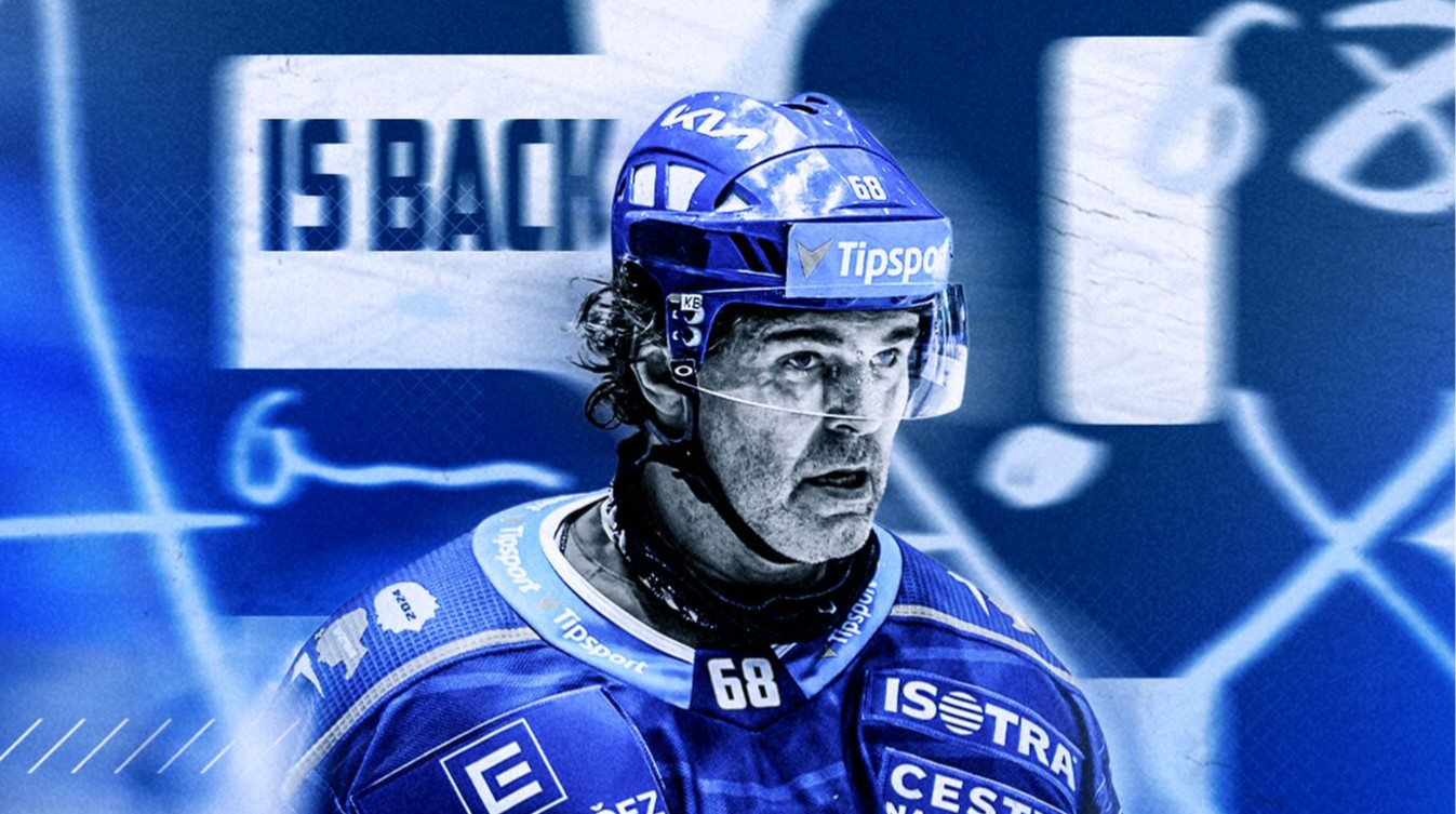 The legend is back on the ice: Jagr started his 38th professional season