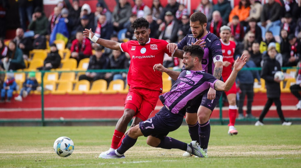 Кривбас здобув вольову перемогу над Епіцентром у 21 турі УПЛ