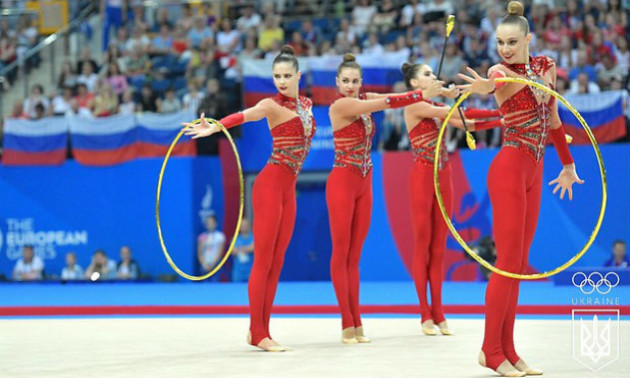 Українські гімнастки здобули срібні нагороди на Європейських іграх