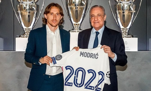 Модрич продовжив контракт з Реалом