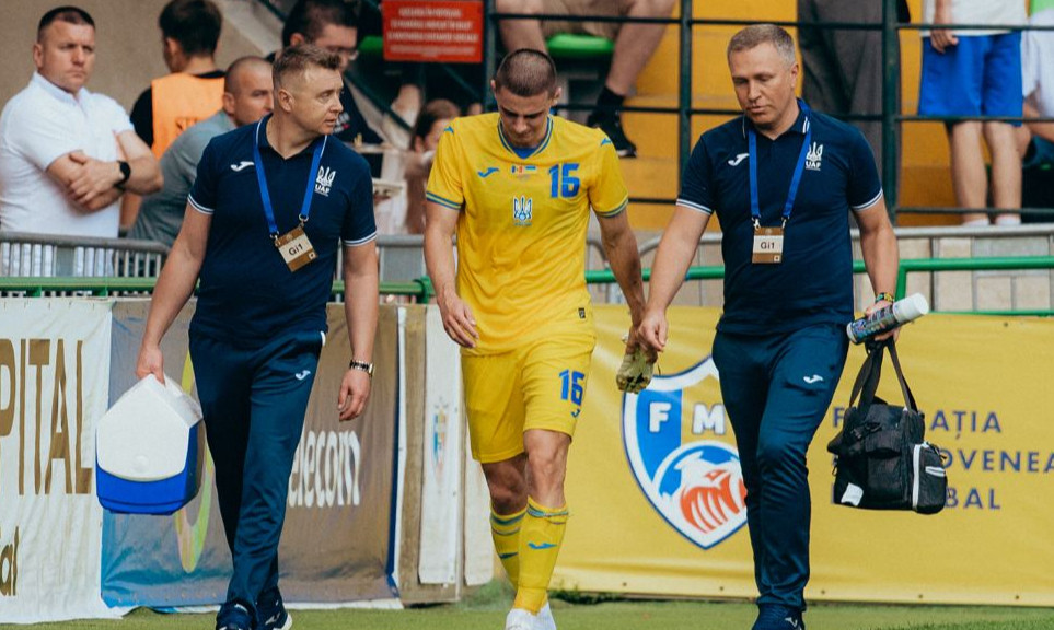 Врач сборной Украины назвал детали травмы Миколенко