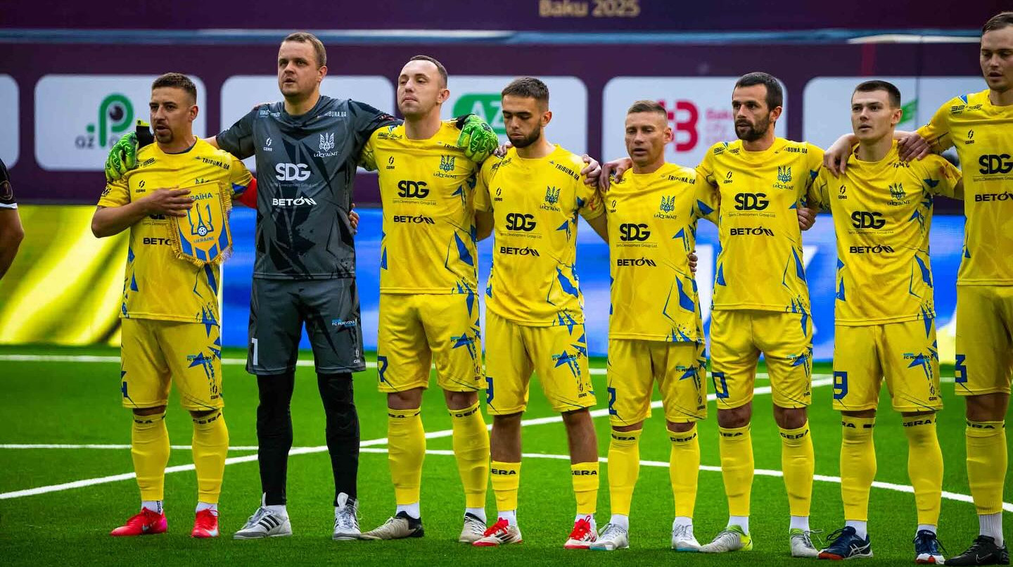 Збірна України дізналася суперників та розклад матчів на Євро-2026 з мініфутболу