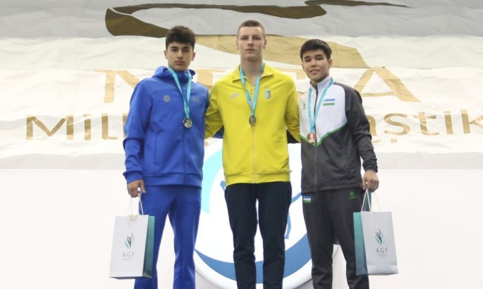 Українці везуть 14 медалей з міжнародного турніру зі спортивної гімнастики
