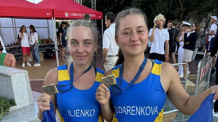 🥉 Сударенкова та Ільєнко здобули бронзу на чемпіонату світу з прибережного веслування