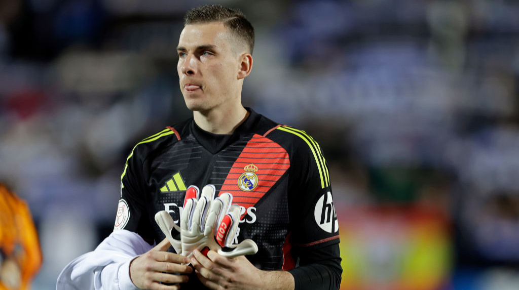 Представители итальянского гранда просматривали Лунина в матче против Олимпиакоса