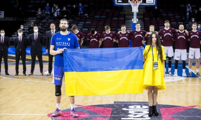 Литовські баскетболісти підтримали Україну на матчах чемпіонату