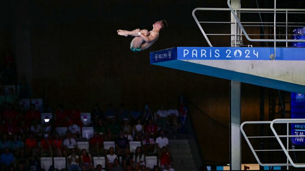 Середа у важкій боротьбі здобув путівку до фіналу Олімпіади-2024 у стрибках у воду з 10-метрової вишки