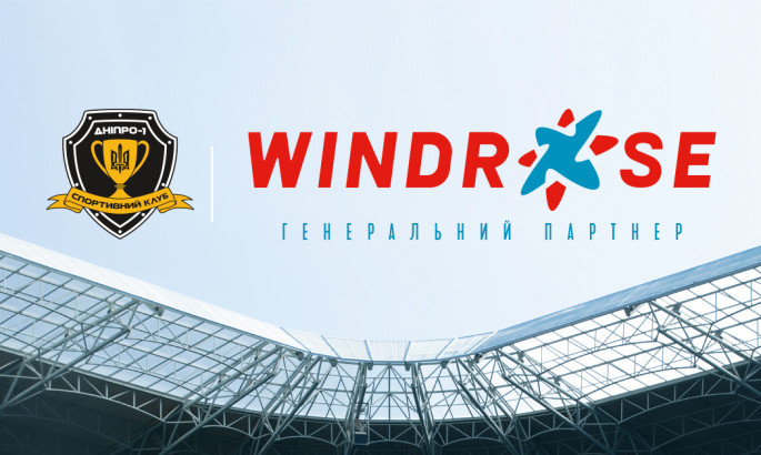 Авіакомпанія Windrose стала генеральним партнером Дніпра-1