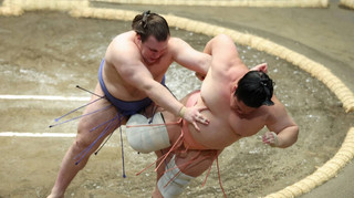 Українець Аонішікі – у групі лідерів, чудовий результат Шіші, сумоїсти очікують на Імператора Японії: підсумки першого тижня Hatsu Basho