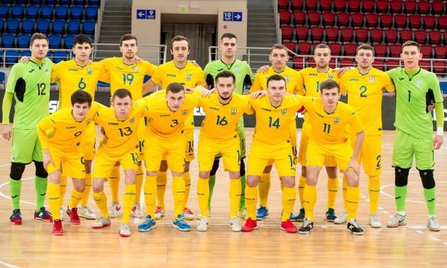 Збірна України з футзалу назвала склад на перші матчі відбору на Євро-2022