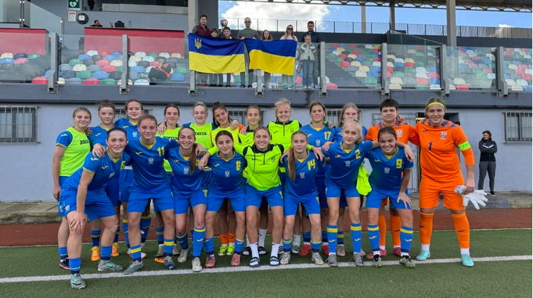Женская сборная Украины U-17 деклассировала Мальту в квалификации Евро-2025, забив 10 голов
