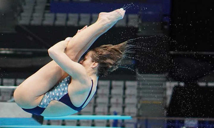 Письменська посіла 9-е місце на Європейських іграх зі стрибків у воду
