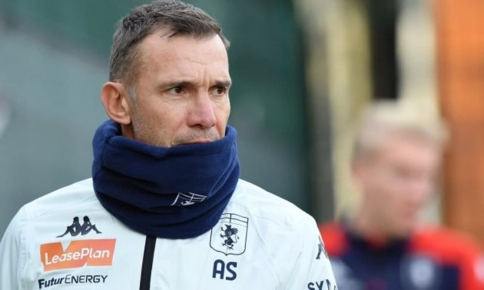 Шевченка звільнили з Дженоа