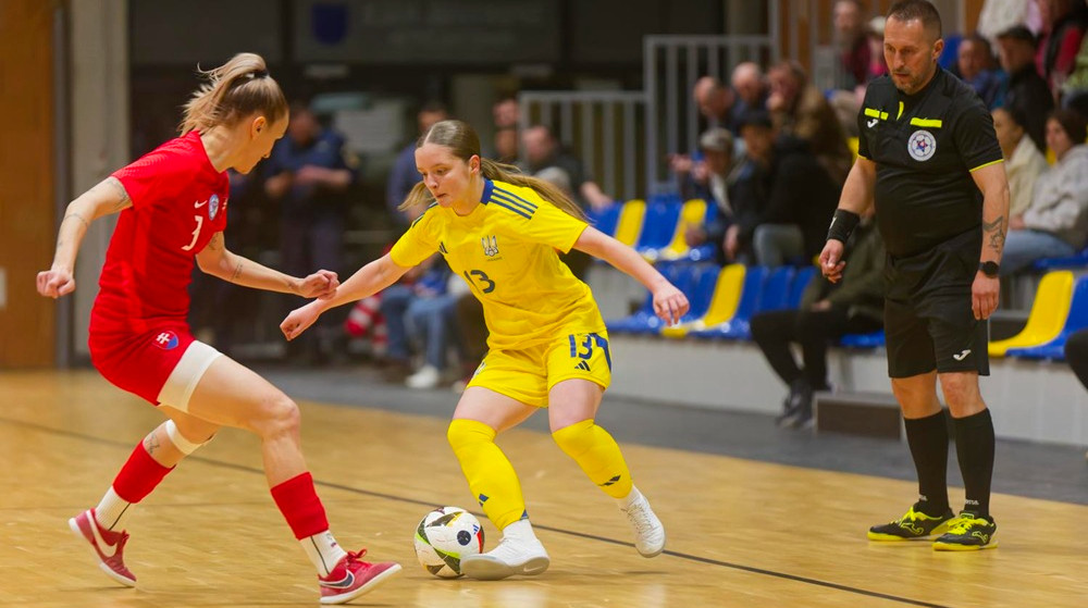 Жіноча збірна України знову переграла Словаччину в товариському матчі
