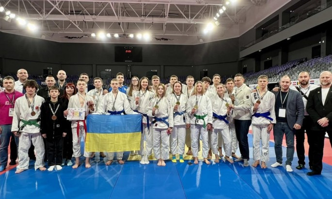Українці здобули 49 медалей на молодіжному чемпіонаті Європи з джиу-джитсу
