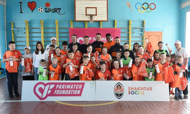У Полтаві відбулося тренування з футболу для дітей з інвалідністю