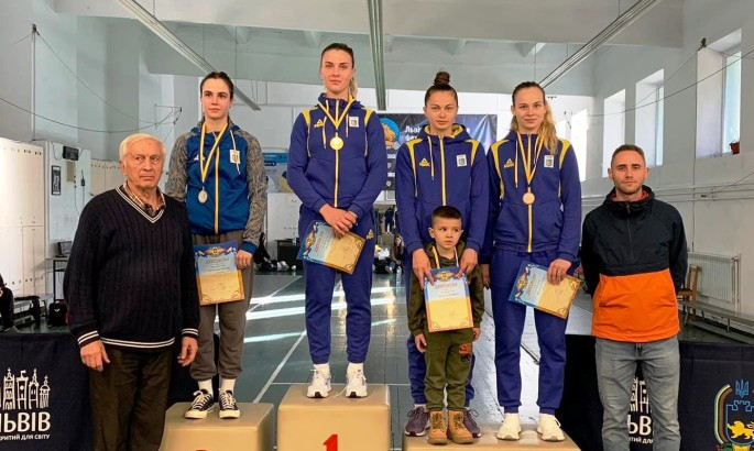 Харлан стала чемпіонкою України з фехтування на шаблях