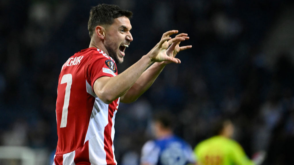 Гол Яремчука допоміг Олімпіакосу здобути третю перемогу в Кубку Греції