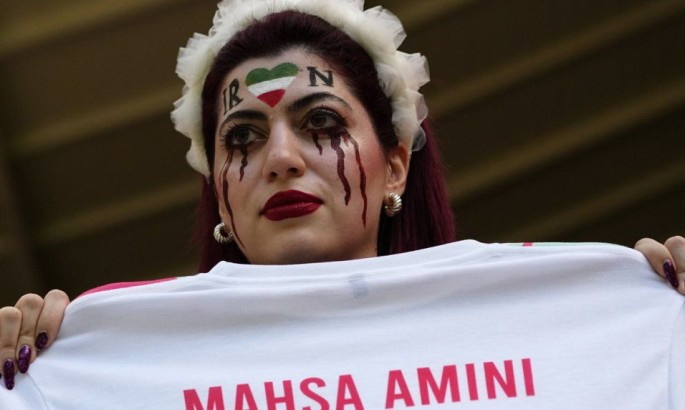 Масовий протест проти країни-вбивці під час матчу чемпіонату світу