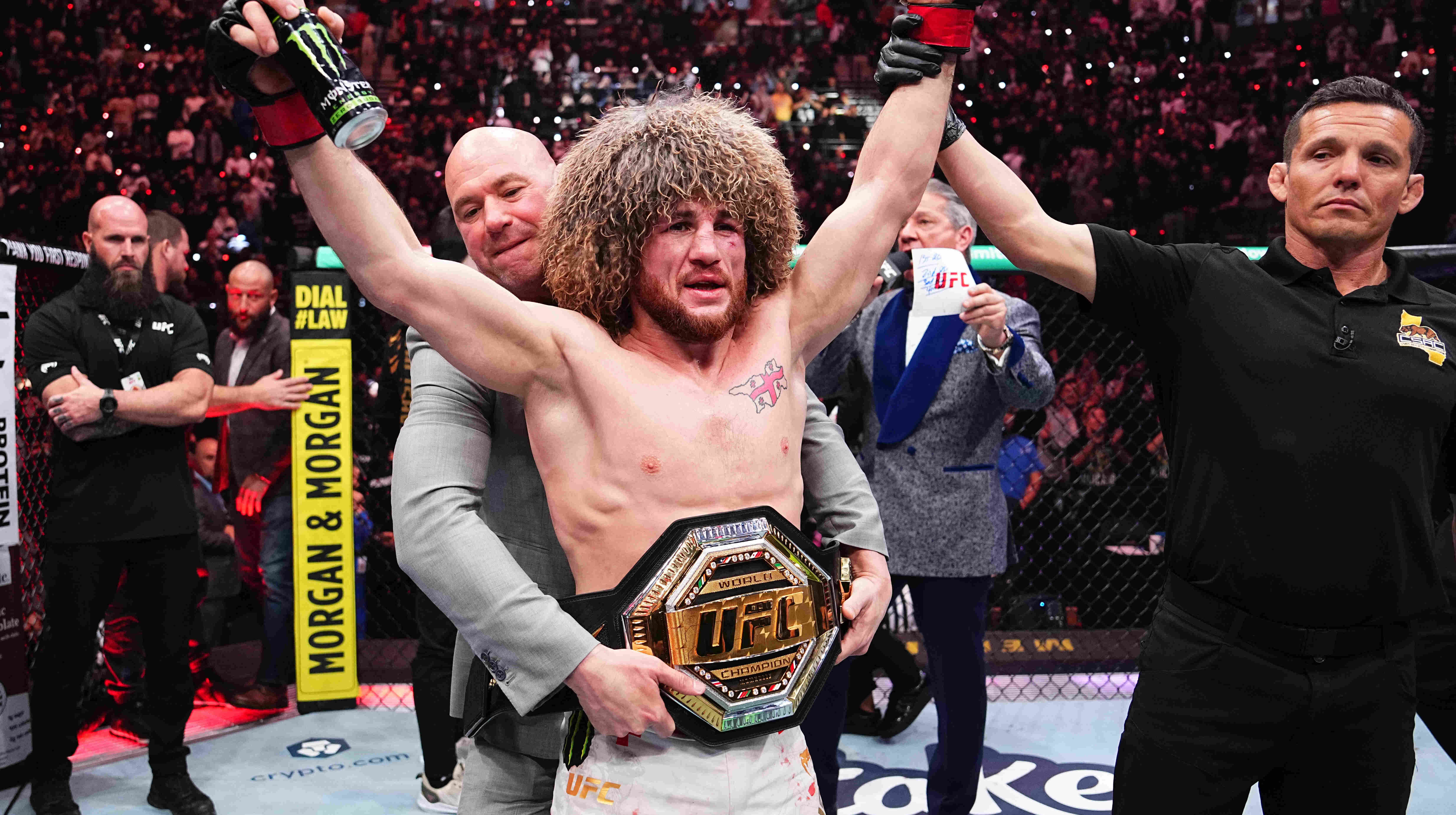 Двалішвілі захистив титул чемпіона UFC, здолавши О'Меллі