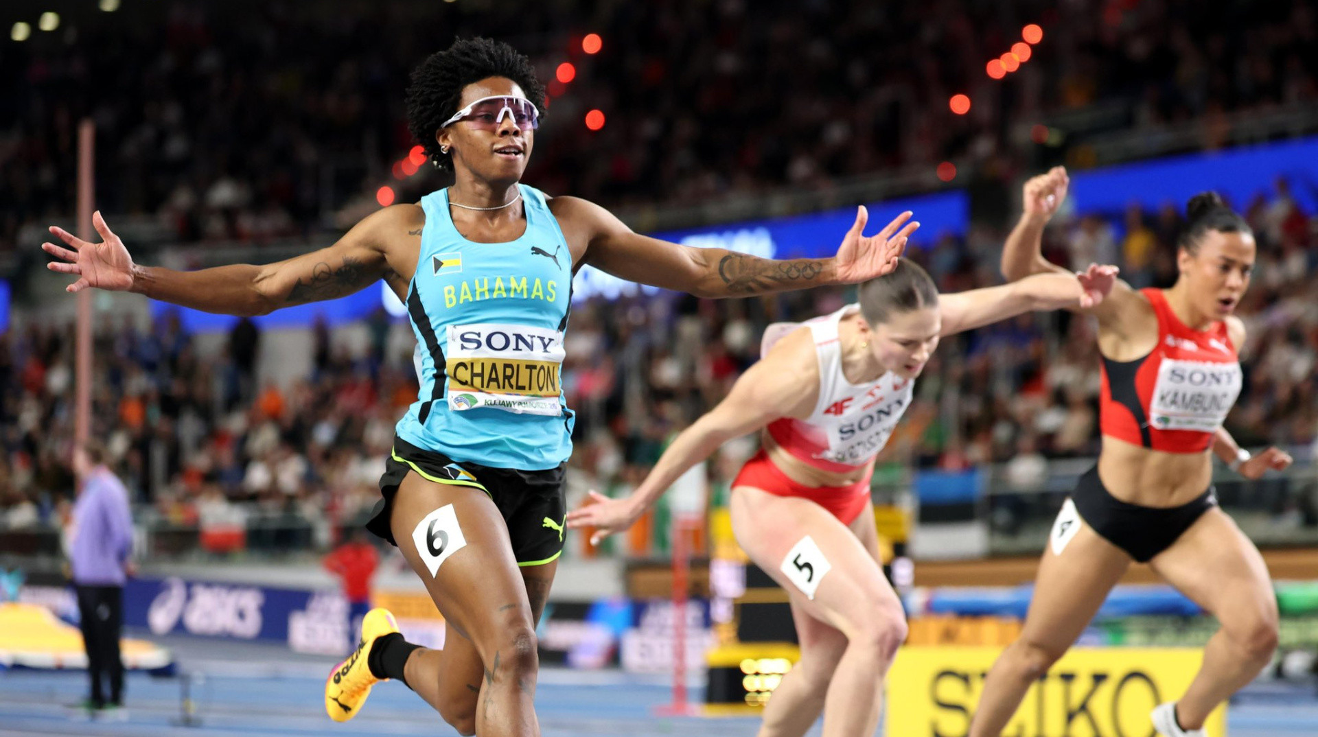 Багамська бігунка оновила власний світовий рекорд на ЧС-2026