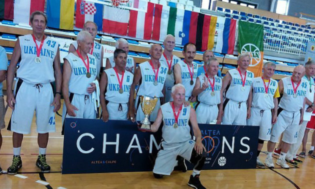 Українські ветерани стали чемпіонами Європи