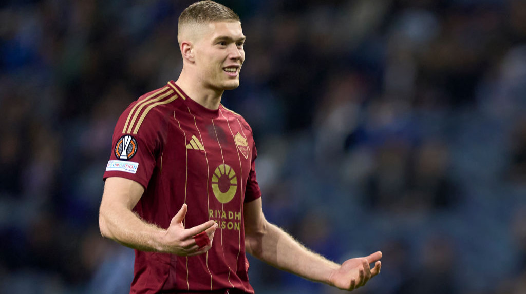 Я прогрессирую: Довбик – о своем первом голе в сезоне и победе Ромы над Вероной