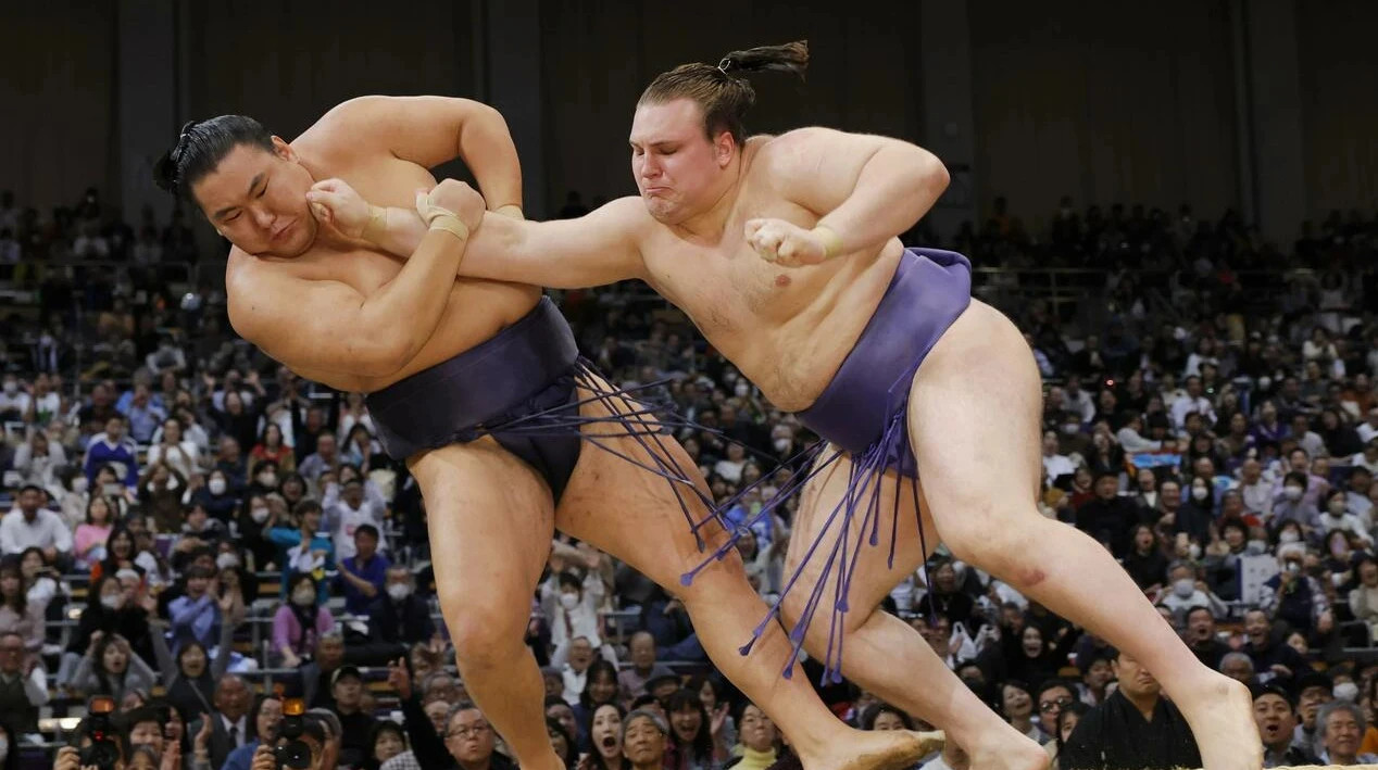 Улюблений сумоїст Аонішікі відзначив українця компліментом