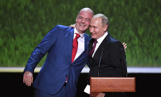 Президент ФІФА привітав із днем народження росіянина Аршавіна, який заявляв про готовність воювати з Україною