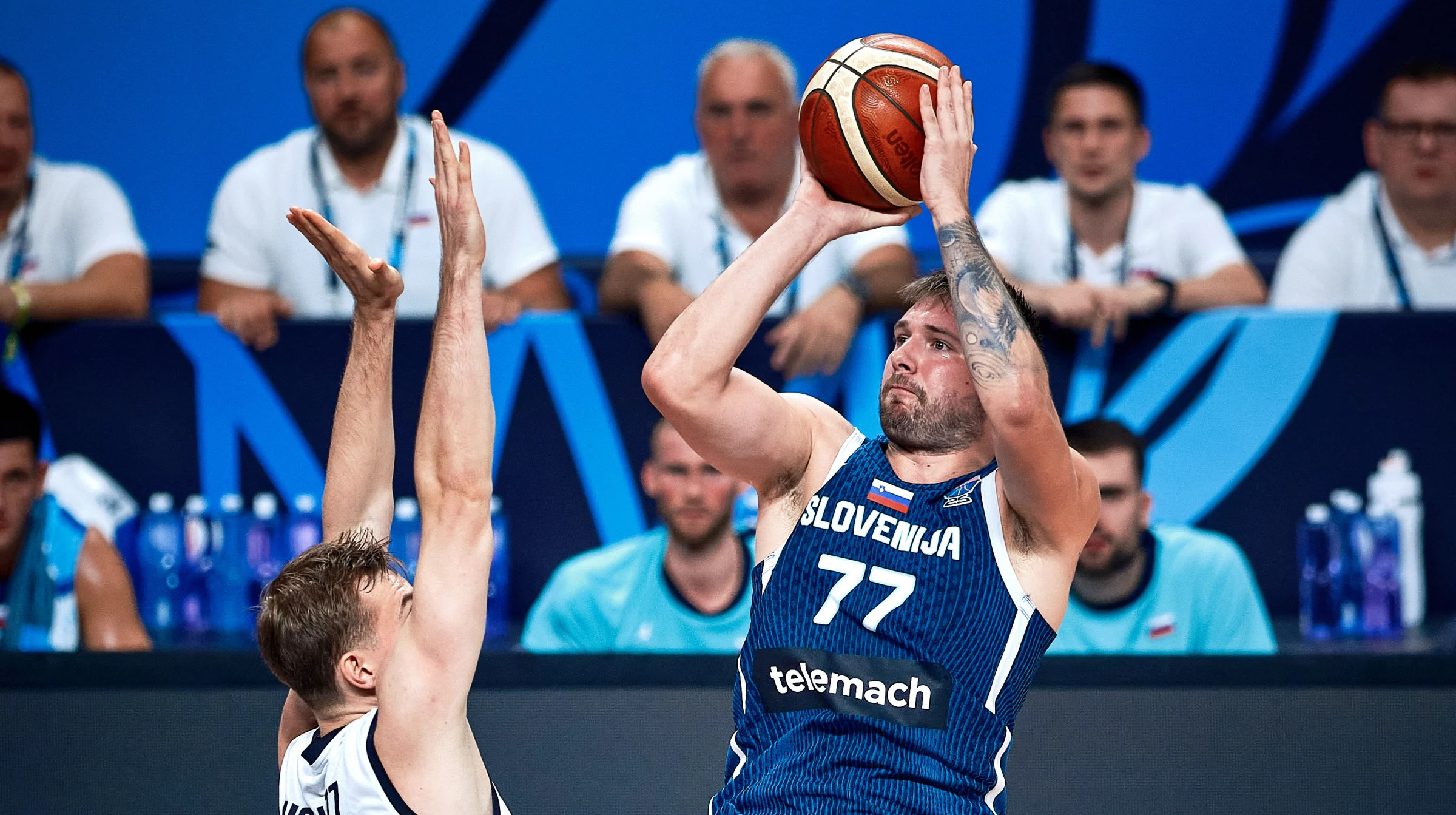 Мощный дабл-дабл Дончича не остановил Германию, Финляндия впервые в истории вышла в полуфинал Евробаскета