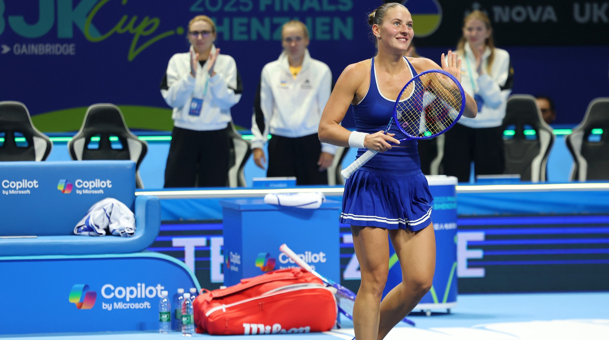 Костюк – о выигранном поединке в полуфинале КБДК: Счастлива, что справилась за два сета