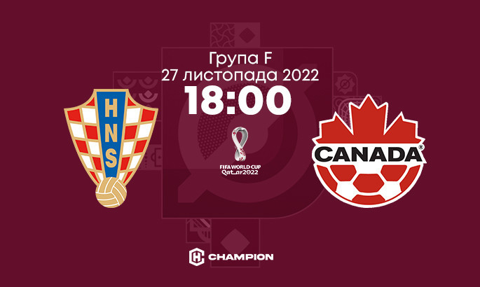 Хорватія - Канада: анонс і прогноз матчу чемпіонату світу-2022