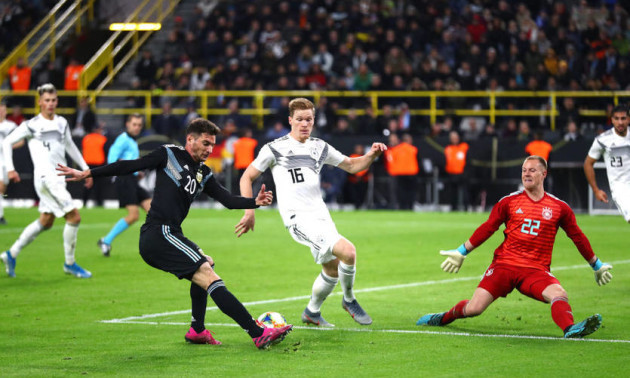 Збірна Аргентини врятувалася у контрольному матчі з Німеччиною
