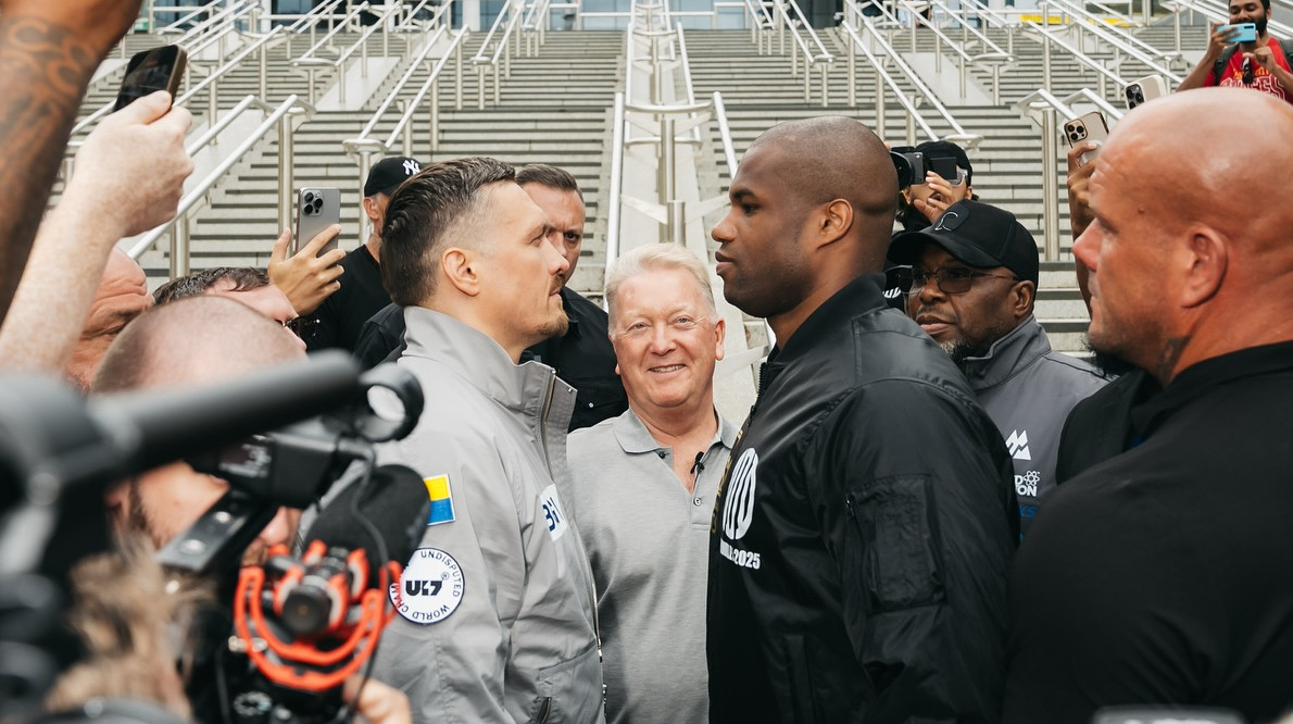 Відчув мою енергію: Усик – про крики Дюбуа під час дуелі поглядів