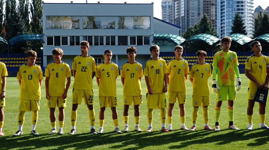 Юнацька збірна України поступилась Колосу U-19 у спарингу