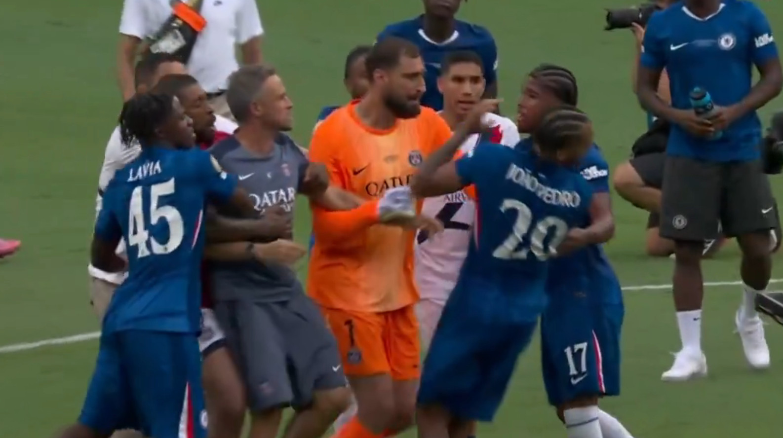 Сутичка після матчу Челсі – ПСЖ