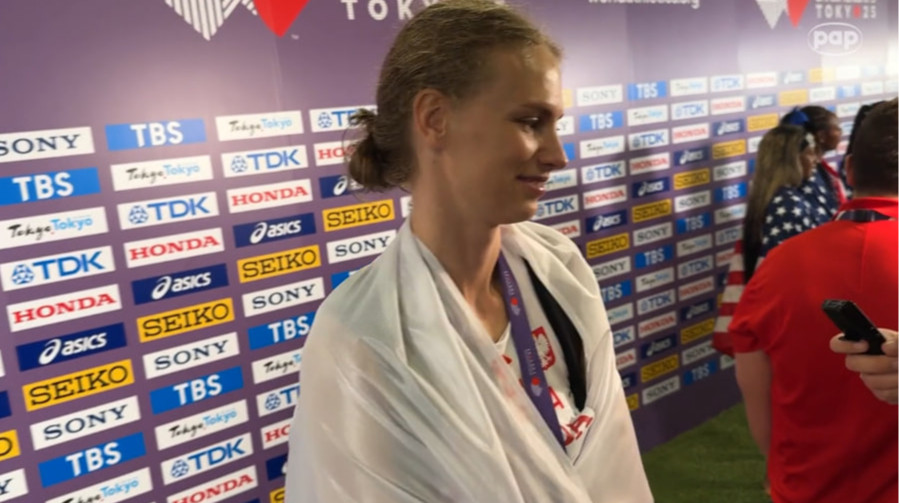 Конкурентка Магучіх: Ця медаль – подяка Польщі, яка прийняла мене з Білорусі