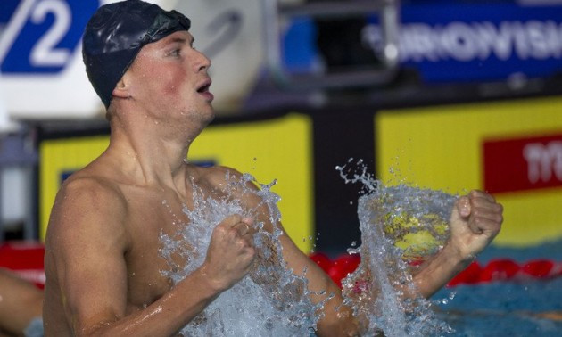 Українець Романчук завоював срібну медаль на етапі Кубка світу з плавання