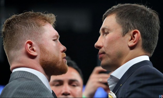 Команда Головкіна та Альвареса влаштували бійку на дуелі поглядів