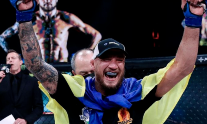 Амосов піднявся на 3 місце в рейтингу P4P від Bellator