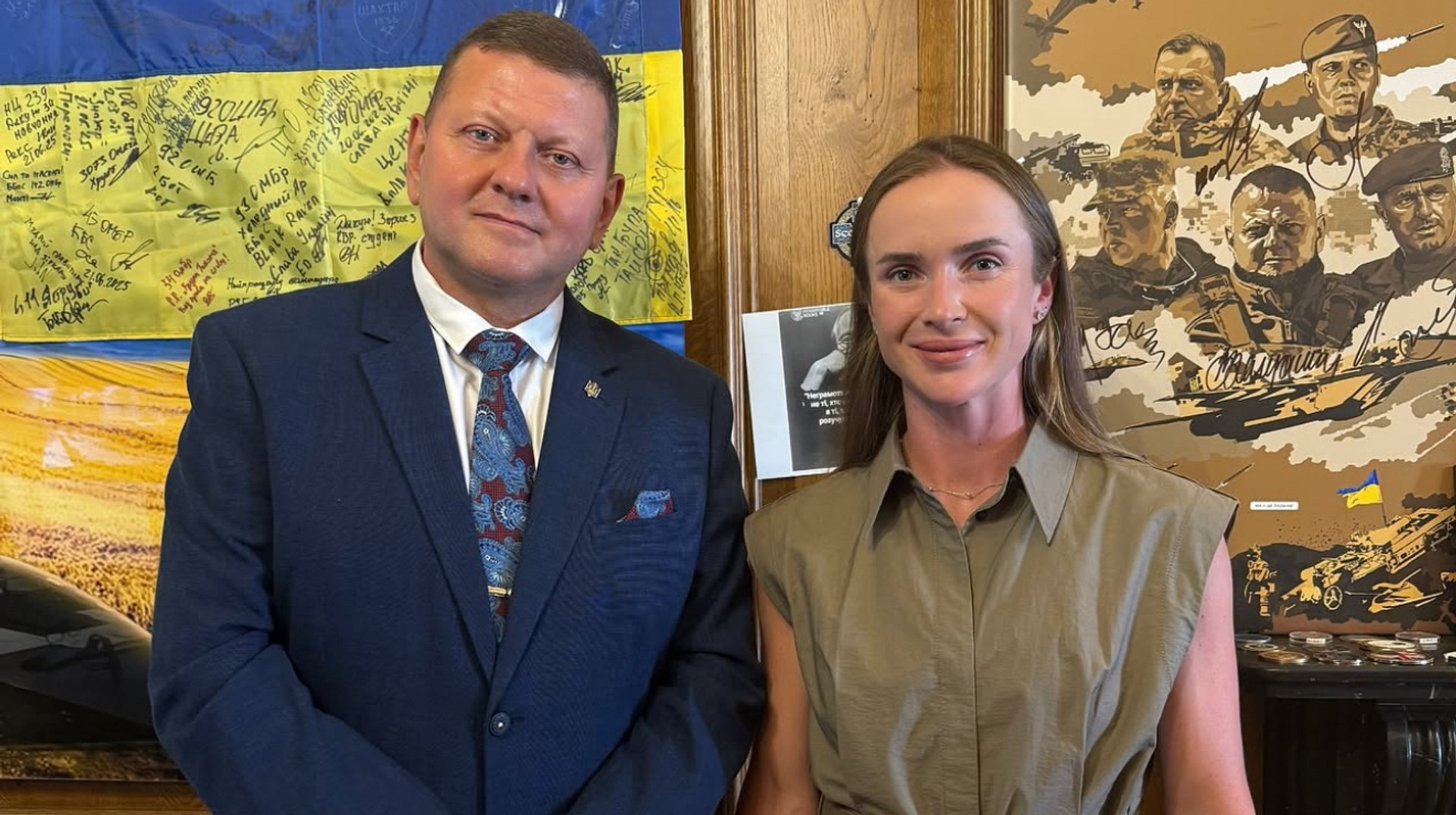 Сильна, рішуча, професійна: Залужний похизувався селфі зі Світоліною