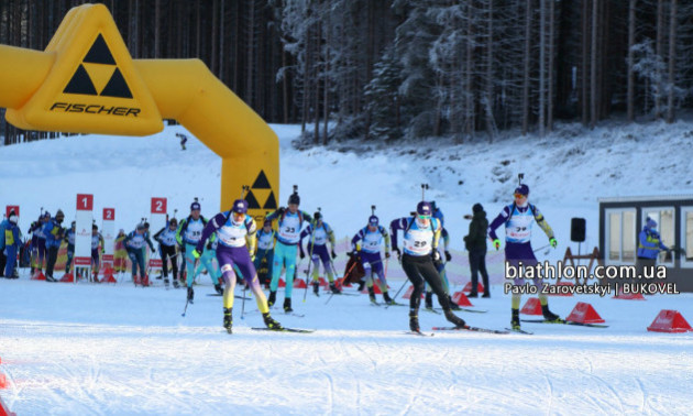 Чернігівські біатлоністи виграли естафети на чемпіонаті України