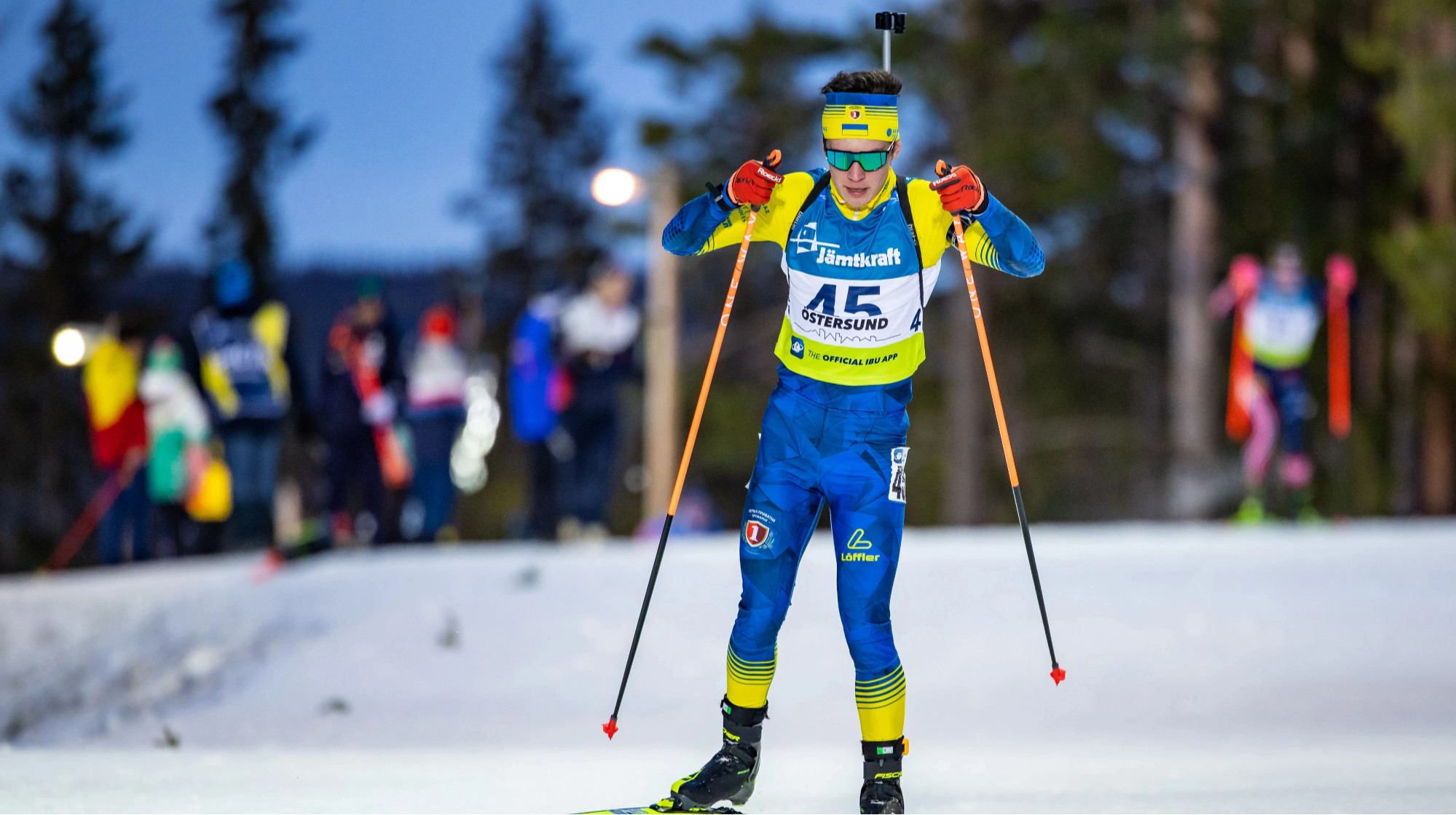 Український біатлоніст потрапив у квіткову церемонію першої гонки сезону на Юніорському кубку IBU