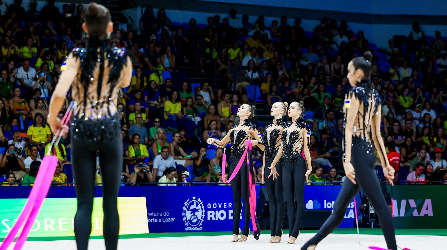 Украина второй раз в истории выиграла золото групповых упражнений на чемпионате мира