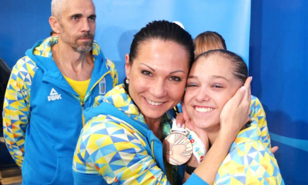 15-річна Бачинська завоювала золото Європейських ігор у вільних вправах