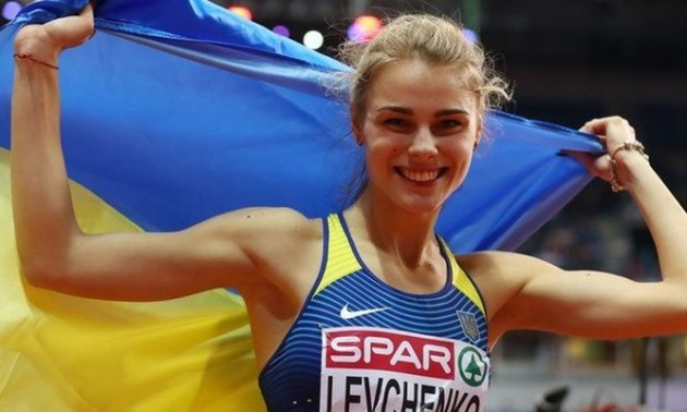 Левченко — найкраща легкоатлетка в лютому