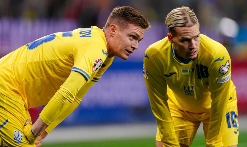 Мудрик и Цыганков не помогут Украине в матче с Бельгией