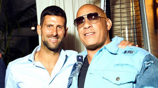 Зірка фільмів Форсаж привітав легендарного тенісиста із перемогою на турнірі в Афінах