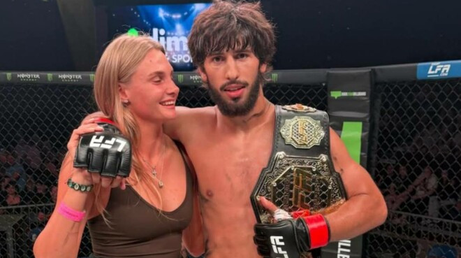 Бойфренд Ястремской нокаутировал канадца и стал чемпионом в ММА