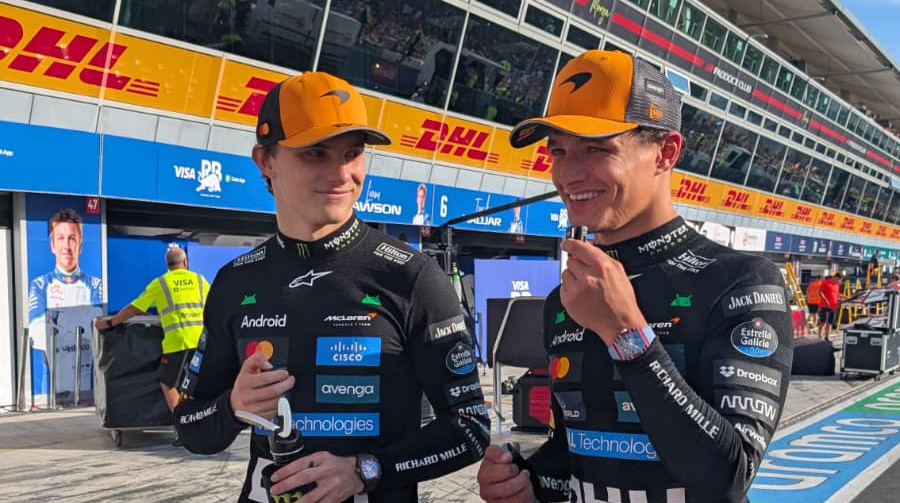 Оскар Піастрі та Ландо Норріс